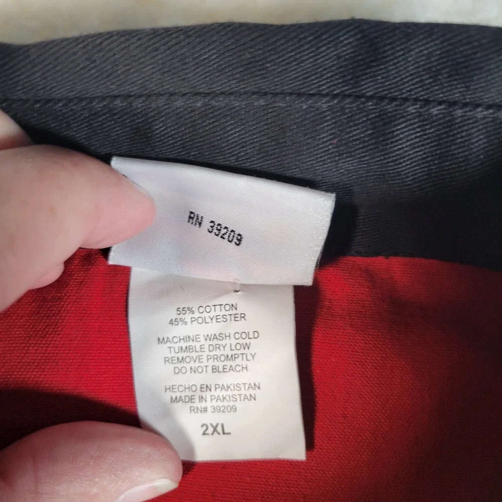 Speed Zone Race Gear Full Throttle Pulling Team Shirt Mens 2XL Red Black Racing - Picture 2 of 10